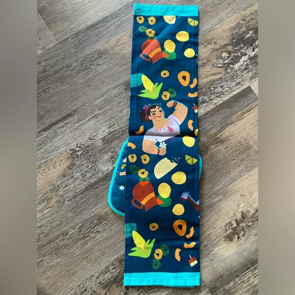 Disney Food and Wine Encanto Dish Towel, Potholder, and Spatula